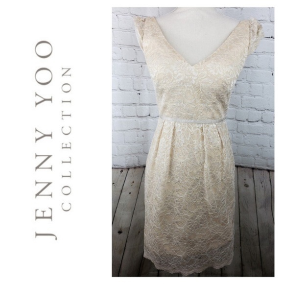 Jenny Yoo Dresses & Skirts - BHLDN Jenny Yoo Dress Bridgitte Cap Sleeve